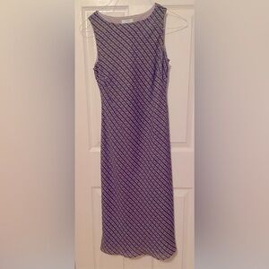 Ann Taylor LOFT Sleeveless Patterned Maxi Dress Size 4P